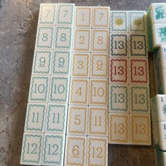 Various Mahjong Tiles All Are New Some Sealed. 265 Tiles , Dices