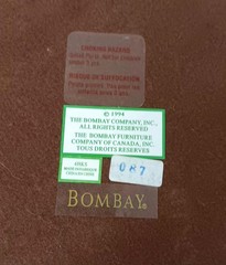 Vintage The Bombay Company Wood Solitaire Game 36 Heavy Marbles 1994 Luxury Set
