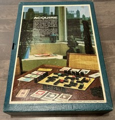 1966 Acquire Game 3M Finance Board Game – 2nd Gen Board W/ Plastic VG+ 💯🔥👀