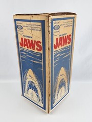 Vintage 1975 Ideal Jaws Shark game EMPTY box only -open from bottom-
