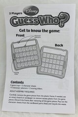 2012 Disney Guess Who Game by Hasbro Complete in Great Condition FREE SHIP