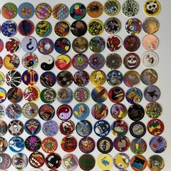 90 ’s POG Collection – Lot of 350-400 POGs & Slammers Iron Man Michael Jordan