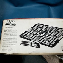 UNO Wild Tiles Board Game Partial Set 1982 Partial Set For Pieces Add Ons