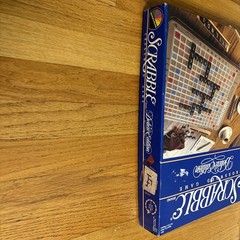 Scrabble Deluxe Rotating Turntable Board Game 1987-only 68 Letters and 3 trays