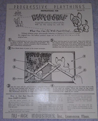 VTG 1948 Nu-Age Industries Pant-O-Graf Drawing Art Game Leominster, MA USA w/Box