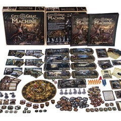 CrowD Games | City of The Great Machine Board Game | 1-4 Players | Ages 14 an…