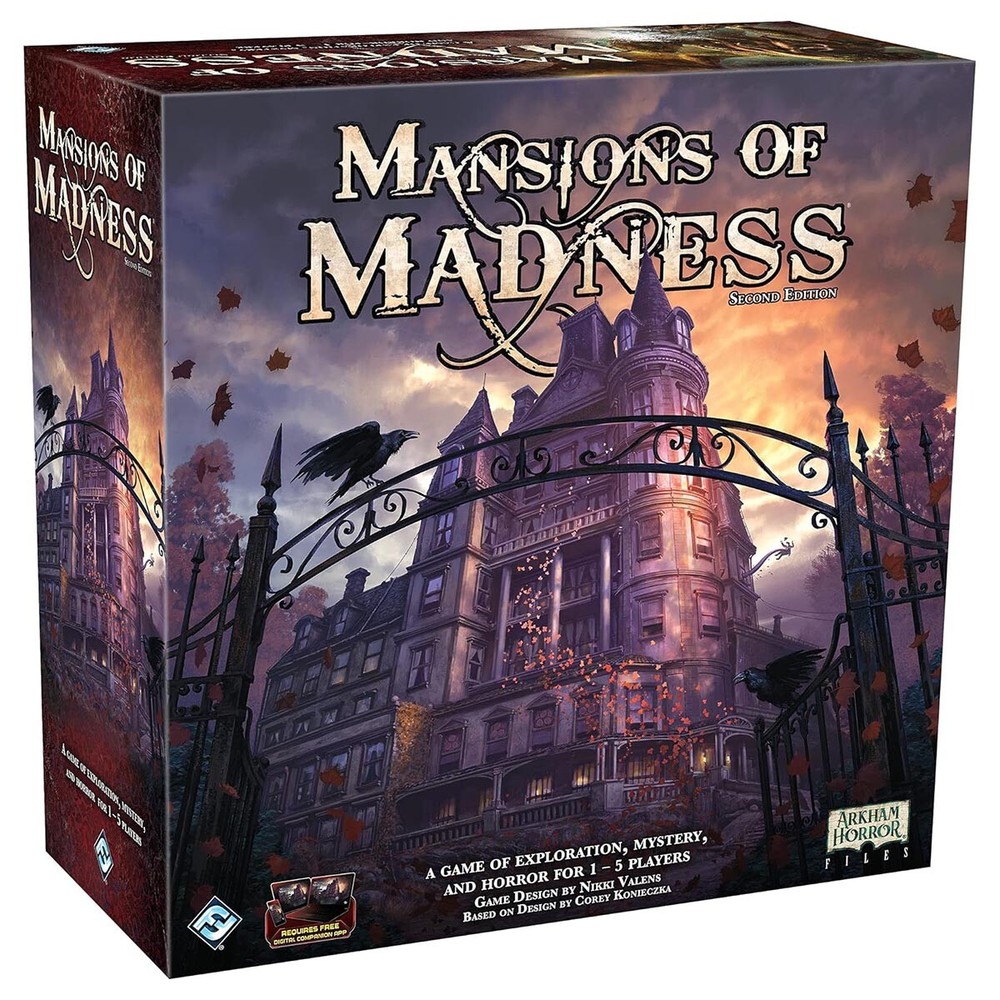 Mansions of Madness (2nd Edition) Board Game For 1-5 Players Ages 14+