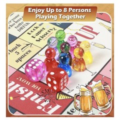 Drinking Board Game Adults 21+ 2-8 Players Social party Holiday Entertainment