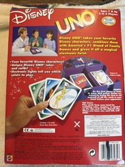 Disney UNO Electronic Tinker Bell Lights Sounds Game 2002 Tested Works