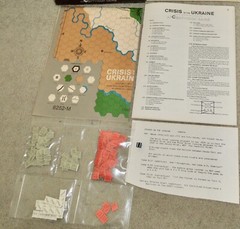 1983 Centurion Games Crisis in the Ukraine, WW2 German vs. Russia Wargame, Compl