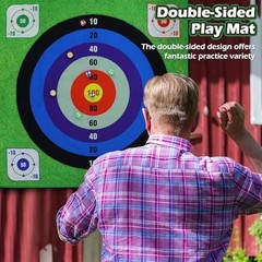 Battle Golf Chipping Game Set for Kids Adults, Chip and Stick Golf Game with…