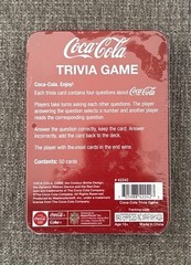 MasterPieces – Coca-Cola Trivia Game with Collectible Tin NEW