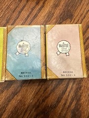 Vintage 1930s Russell Library of Games Set of 6 Complete Miniature Card Games US
