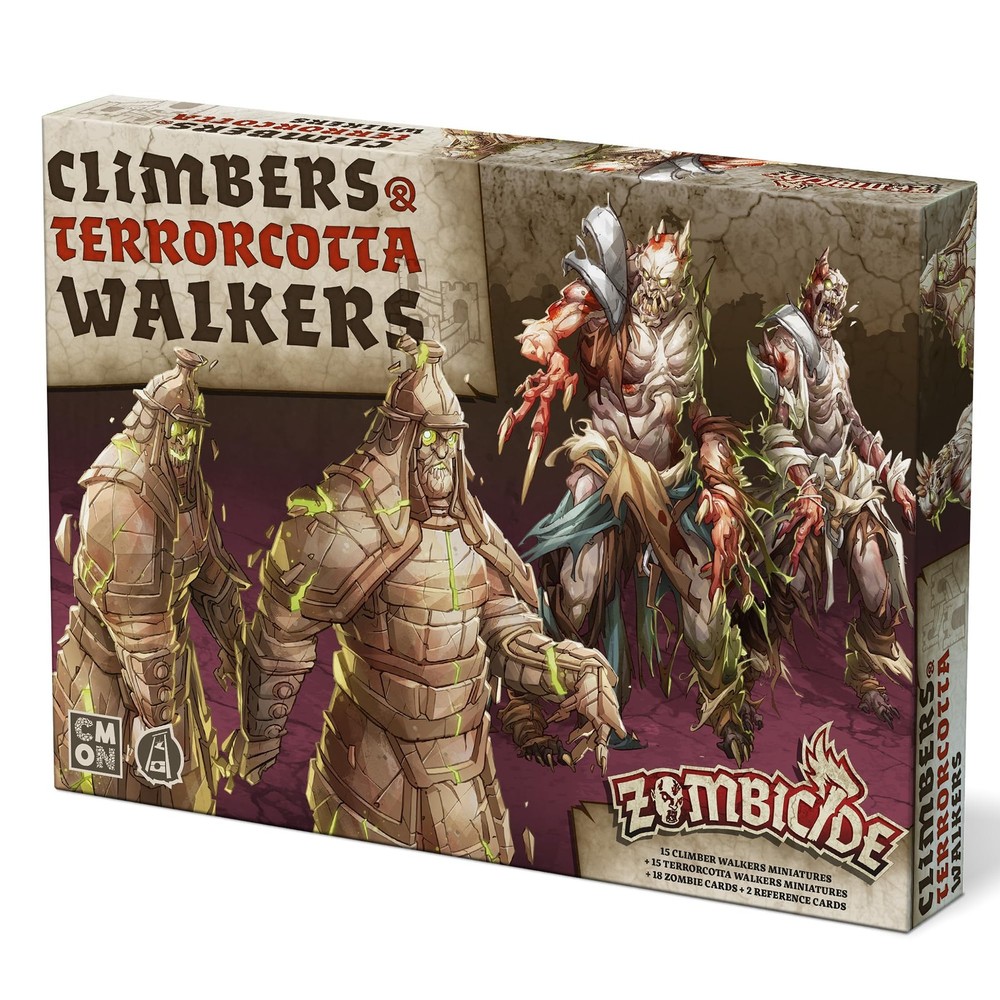 Zombicide White Death – Add 30 Minis Cooperative Strategy Game Tabletop