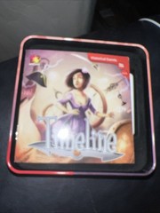 Asmodee Timeline Historical Events Game Tin Box Frederic Henry *Complete