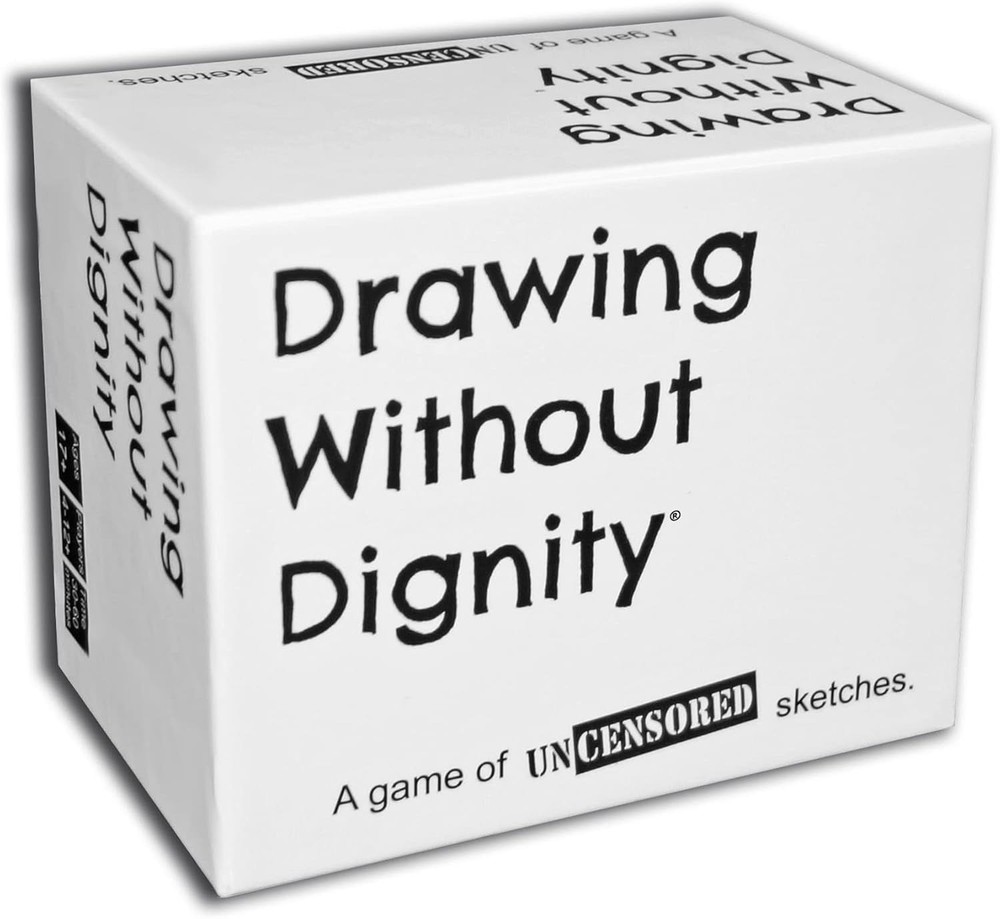 Drawing Without Dignity Adult Party Drawing Game, Twisted Funny Game Night