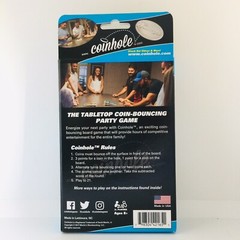 Coinhole The Coinhole Tabletop Coin-Bouncing Party Game New In Box