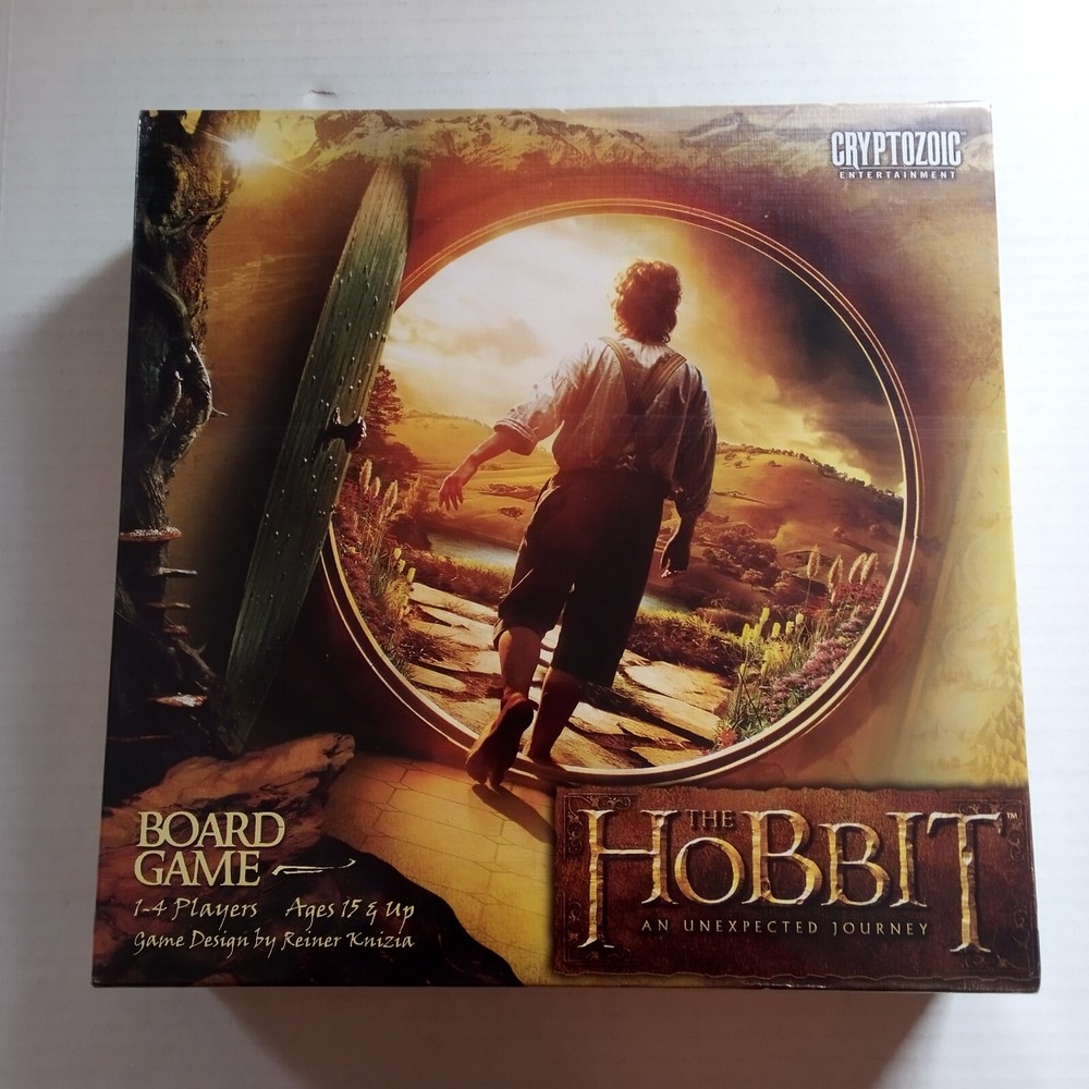 The Hobbit:An Unexpected Journey Board Game Cryptozoic Entertainment New-Sealed