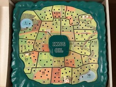 King Oil Board Game Milton Bradley 1974 Complete Vintage