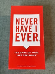 Never Have I Ever The Game of Poor Life Decisions Card Game – Complete