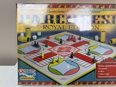 Parcheesi Royal Edition Board Dice Game- Family Game Night Kids 8+ & Adults New