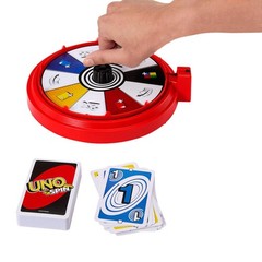 UNO Spin Card Game for Kid, Adult & Family Nights, Play with Spinner, New Cha…