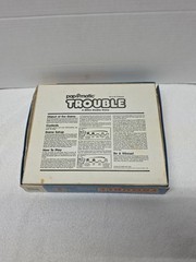 Vintage 1986 Trouble Board Game Pop O Matic Milton Bradley Complete & Works