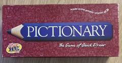 *NEW OPEN BOX* Vintage Pictionary 1993 – 2000 Edition Board Game Milton Bradley