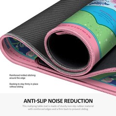 Mahjong Mat, 31.5×31.5 Inches Mahjong mat for Table, Anti-Slip Noise Reduct