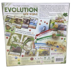Origin Species Evolution New World Popular Science Board Game Animal Cards NEW