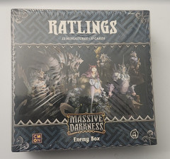 Ratlings Massive Darkness enemy box CMON board miniatures card game sealed MISB