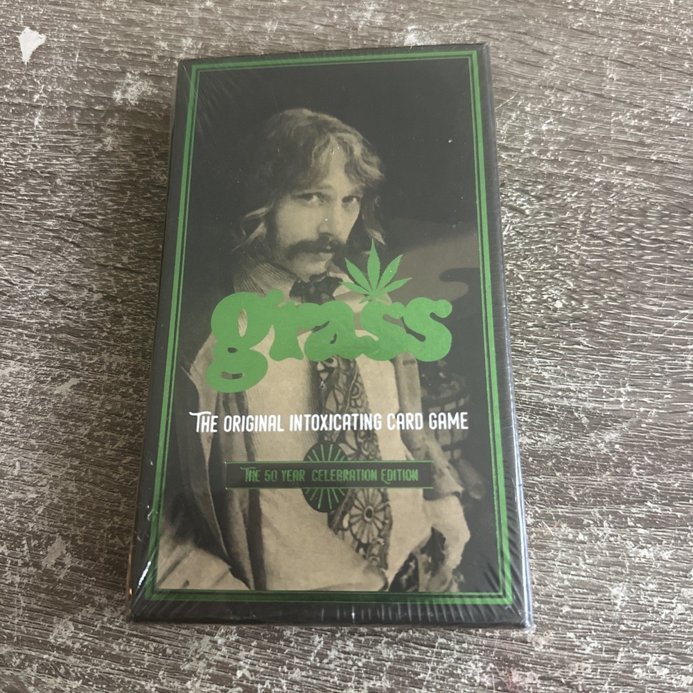 Grass Card Game, Novelty Card Game for Adults, Fast Paced Card Game – New Sealed