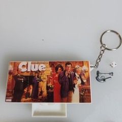 Lot of 4 Vintage Mini Board Game Keychains Hasbro 90’s – Various AS IS SEE Pics