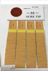 10 Dozen # 55 Sure Tip Boards (0-0/9-9) Bingo/Jar Tickets Free Shipping