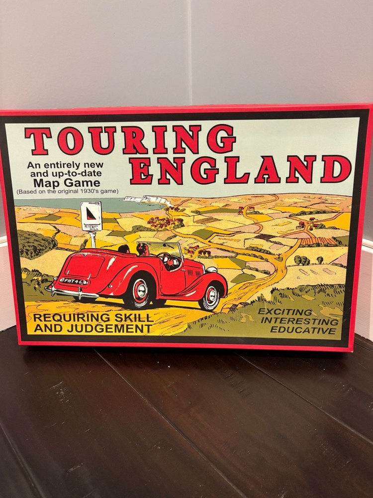 Touring England – Family Board Game by Retro Range Toys and Games 2007 Complete