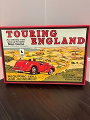 Touring England – Family Board Game by Retro Range Toys and Games 2007 Complete