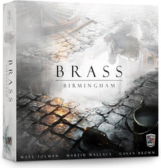 Brass: Birmingham – Critically Acclaimed Economic Strategy Game for 2–4 Players
