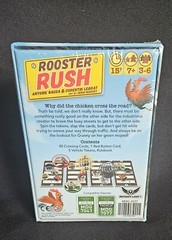 Mayday Games Rooster Rush Kickstarter Card Game 2016 Art Sergi Marcet New Sealed