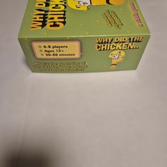 Play Again Games Why Did The Chicken Riddle Game Unisex OS Green Excellent 2004