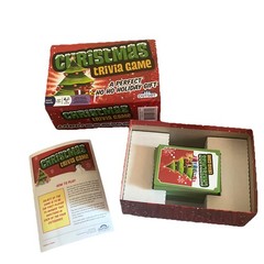 Christmas Trivia Game A Perfect Ho-Ho Holiday Gift Adult Party Family Friend Fun