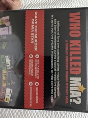 WHO KILLED MIA? A Digitally Immersive Murder Mystery Board Game SEALED 2023