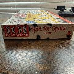 1996 Disney 101 Dalmatians Spin for Spots Mattel Board Game Vintage-Complete