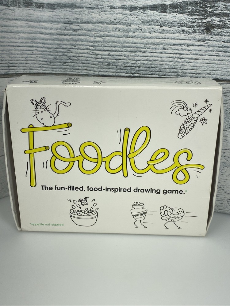 2018 Imagineering Co FOODLES Fun~Filled Food~Inspired DRAWING Game