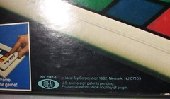 Vintage 1982 Rubiks Race Game By Ideal Complete, Rubiks Cube Face Matching Game