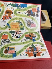 Vintage Milton Bradley 1961 The Uncle Wiggily Board Game