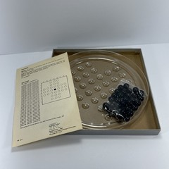 1983 Solitaire Game By Paragon-Reiss Game Inc #327 Missing 2 Marbles
