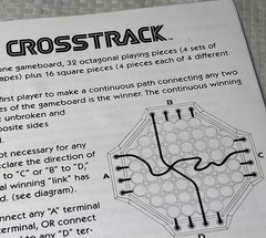 Crosstrack Instruction Manual Original Rules ShopTaugh 1996 Replacement