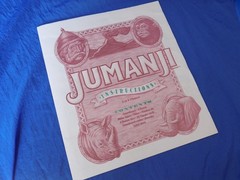 JUMANJI Board Game 100% Complete 1st Edition Milton Bradley Vintage 1995