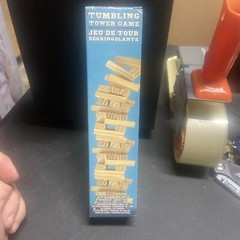 Mini 8.5 inch Tumbling Tower Game Wooden Stacking Blocks – 72 Pcs Set