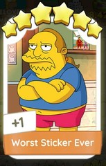 Monopoly Go – Worst Sticker Ever – Set 16 – The Simpsons Go!